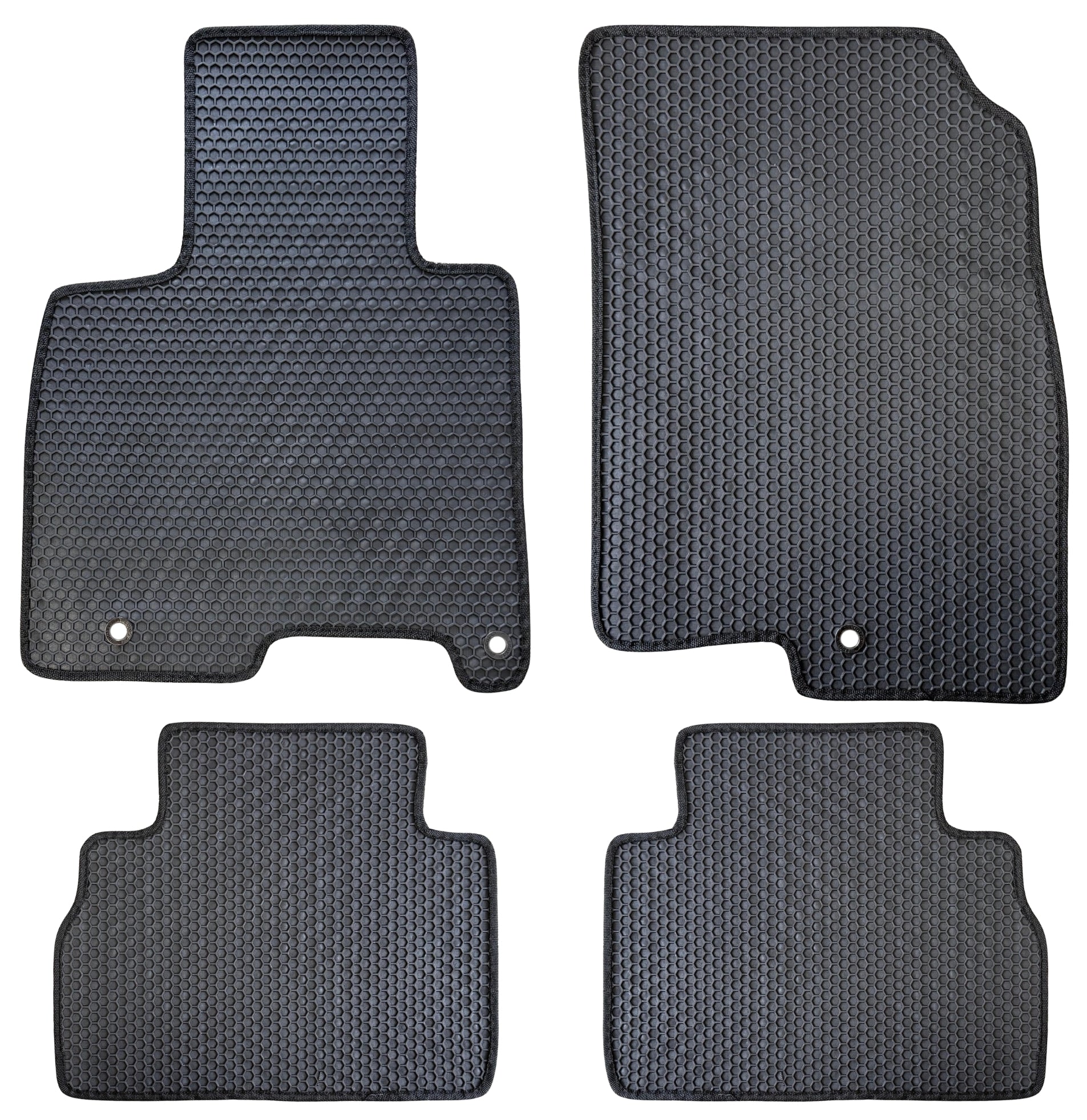 All Weather Honeycomb Floor Mats For 2022 to 2026 Hyundai Tucson