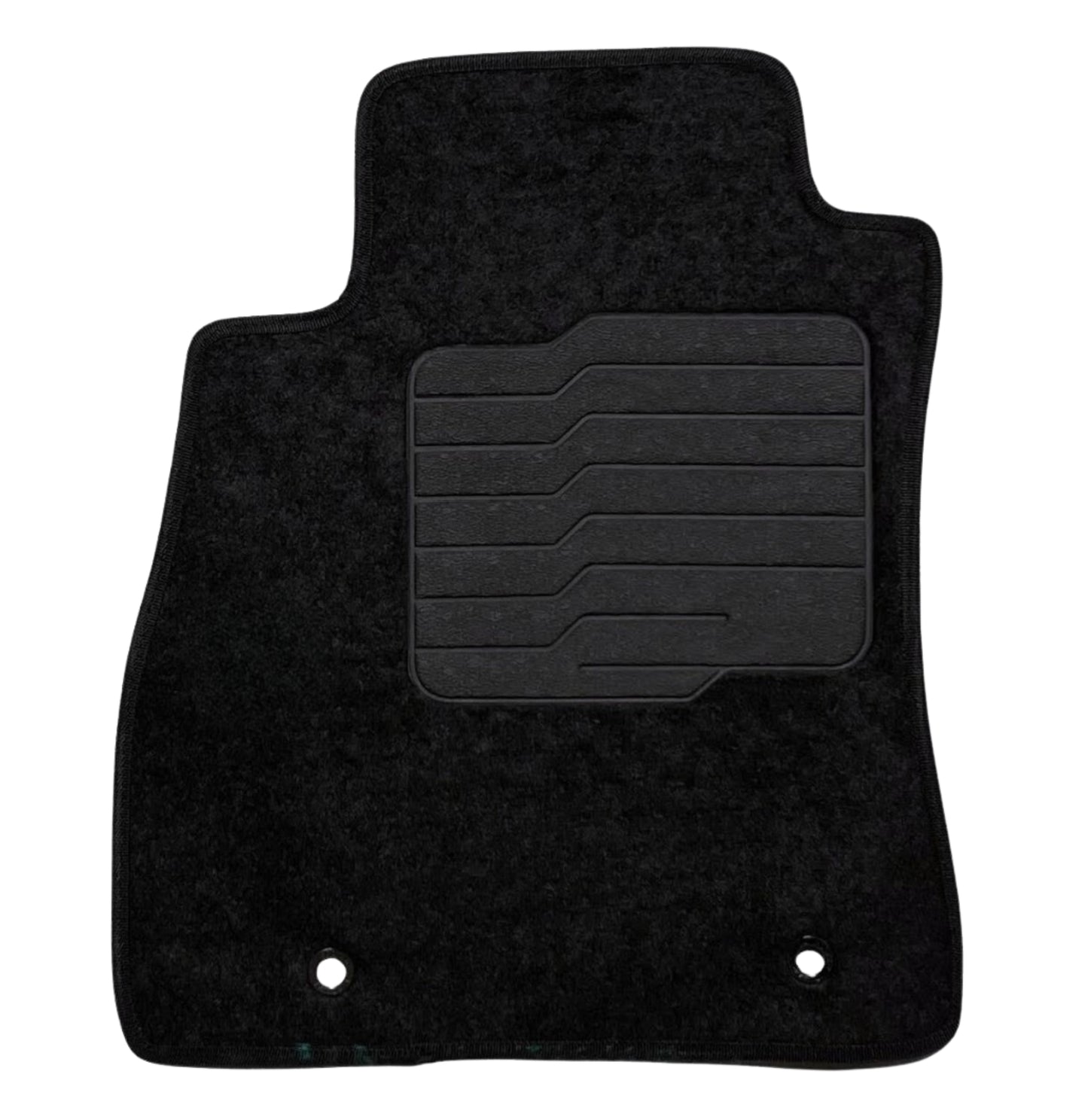 Carpet Floor Mats for 2013 to 2019 Nissan Sentra, Front and Rear, Black