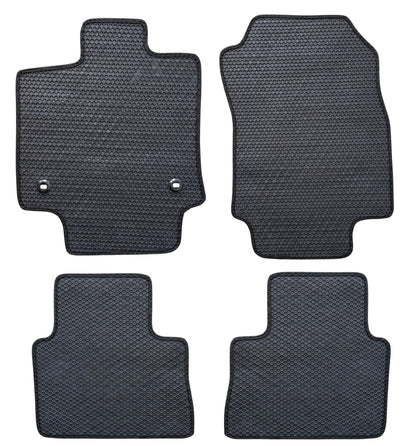 All Weather Honeycomb Floor Mats for 2021 to 2025 Toyota Venza, front and Rear