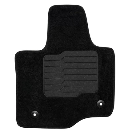 Carpet Floor Mats for 2021 to 2026 Ford F-150 / 2022-2025 F150 Lightning Crew Cabin Models, Front and Rear