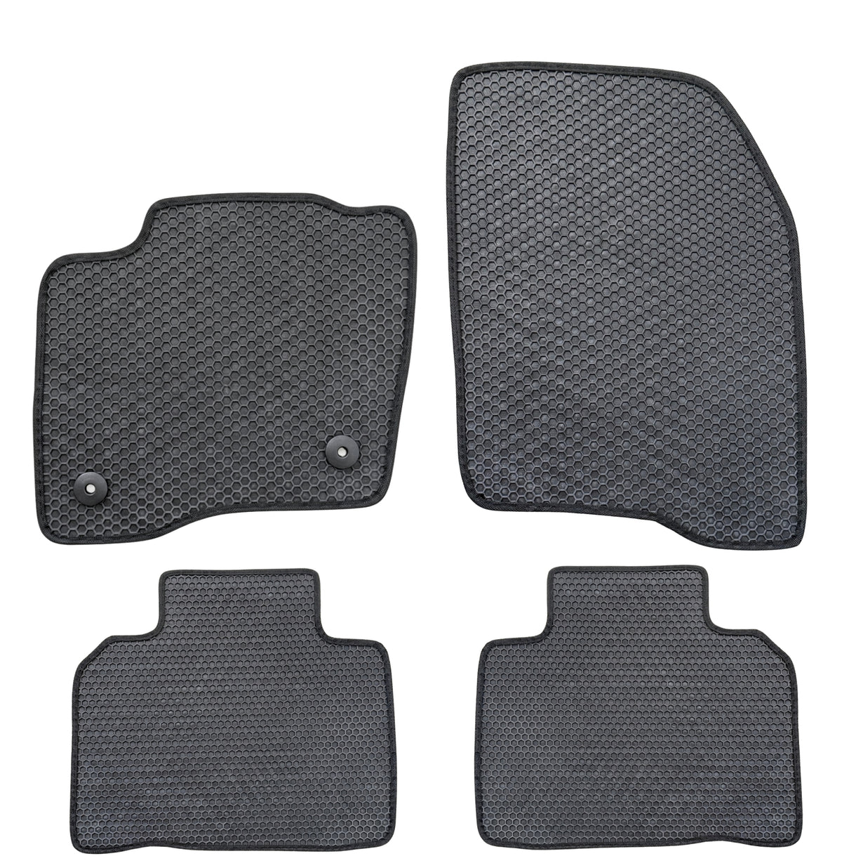All Weather Honeycomb Floor Mats for 2015 to 202 Ford Edge, Front and Rear