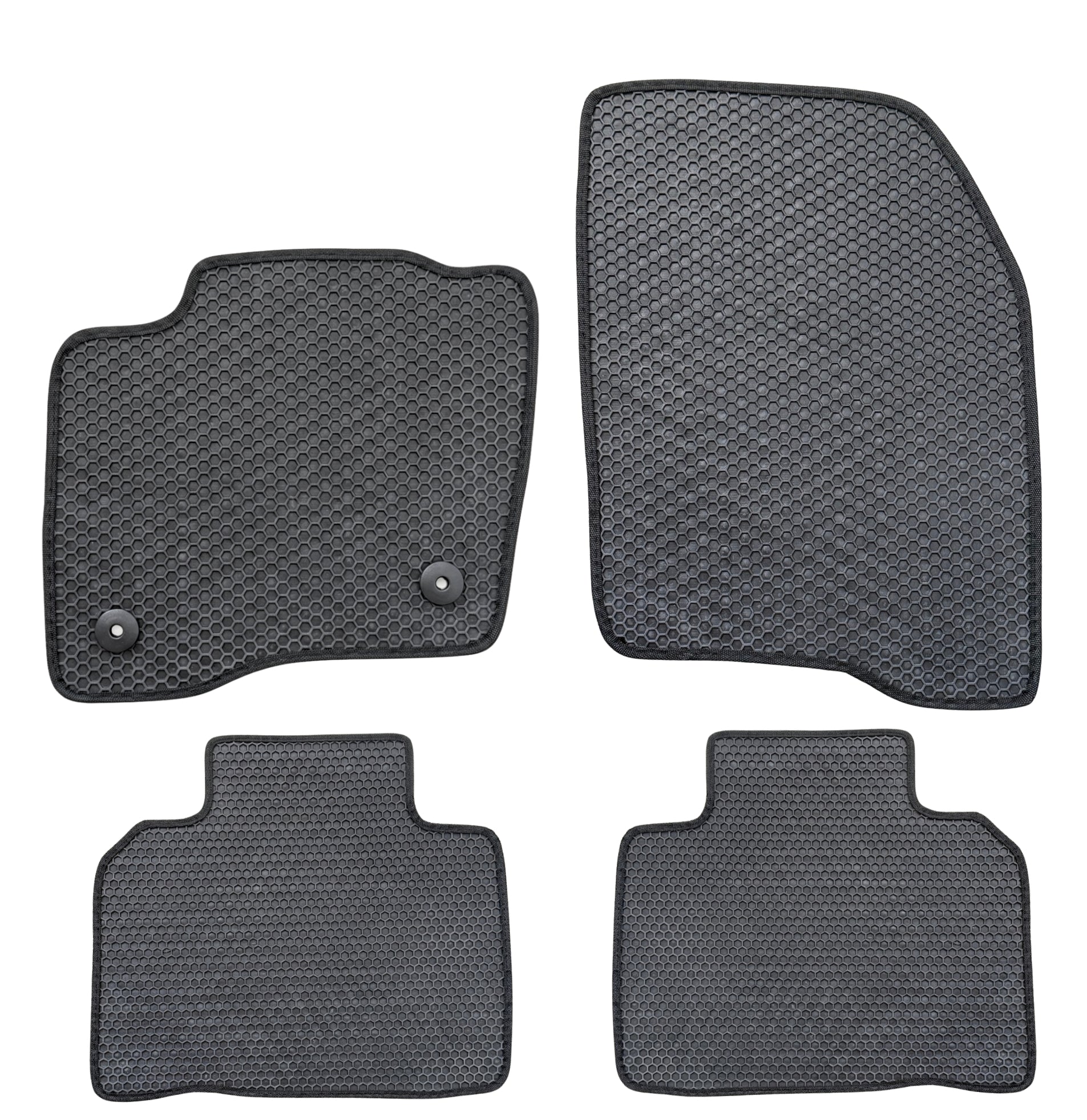 All Weather Honeycomb Floor Mats for 2015 to 202 Ford Edge, Front and Rear