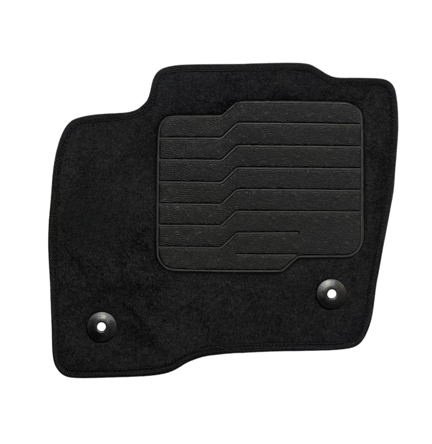 Carpet Floor Mats for 2015 to 2024 Ford Edge, Front and Rear, Black