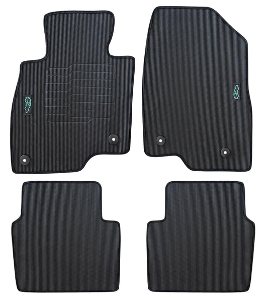 All Weather Floor Mats for 2014 to 2021 Mazda 6, Front and Rear