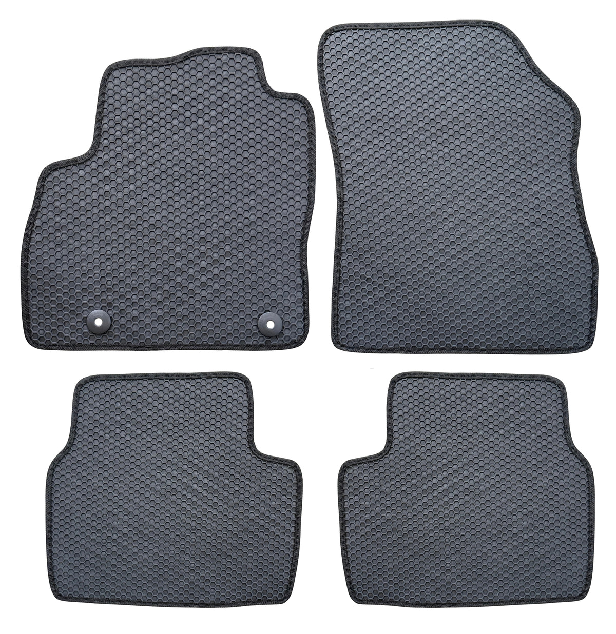 All Weather Honeycomb Floor Mats for 2017 to 2019 Chevrolet Cruze