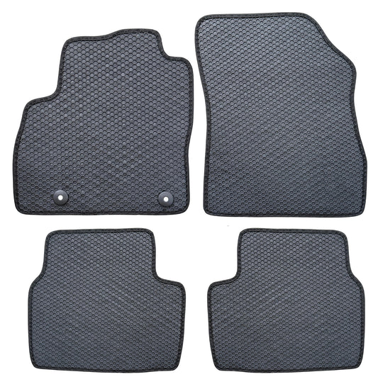 All Weather Honeycomb Floor Mats for 2017 to 2019 Chevrolet Cruze