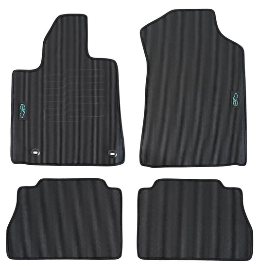 All Weather Floor Mats for 2014 to 2021 Toyota Tundra CrewMax Cab Models