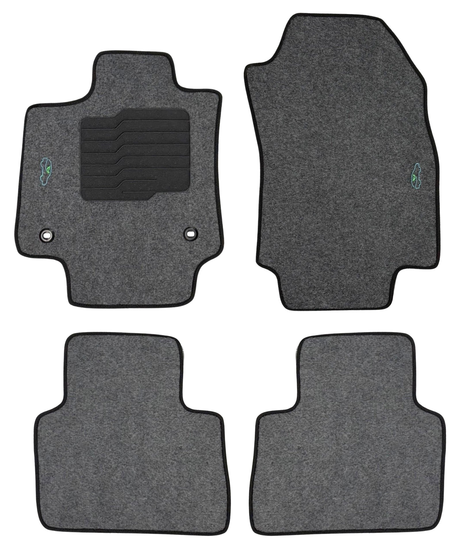 Carpet Floor Mats For 2018 to 2025 Toyota Rav4 - Gray