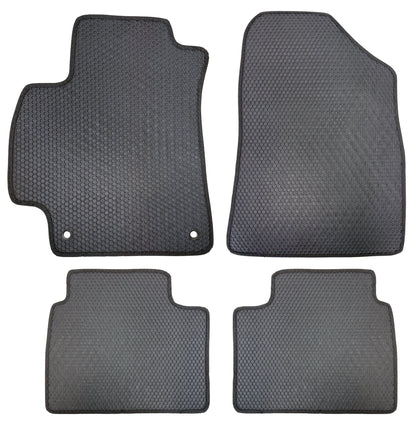 All Weather Honeycomb Floor Mats for 2021 to 2026 Hyundai Elantra and Elantra N