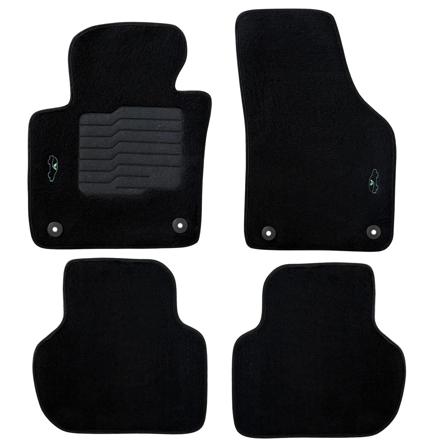 Carpet Floor mats for 2011 to 2018 Volkswagen Jetta, Front and Rear
