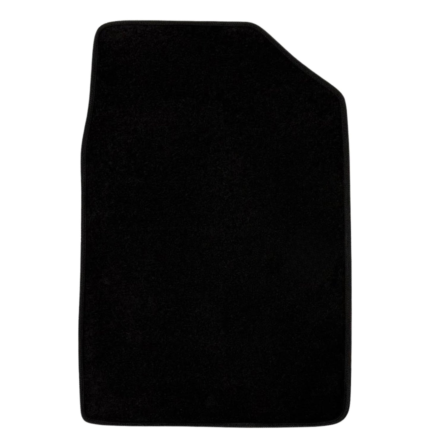 Carpet Floor Mats for 2016 to 2021 Honda Civic, Front and Rear, Black