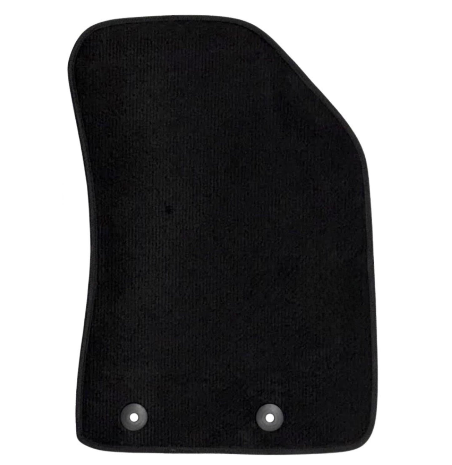 Carpet Floor Mats for 2017 to 2026 Jeep Compass, Front and Rear, Black