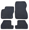 All Weather Honeycomb Floor Mats for 2012 to 2018 Ford Focus, Front and Rear