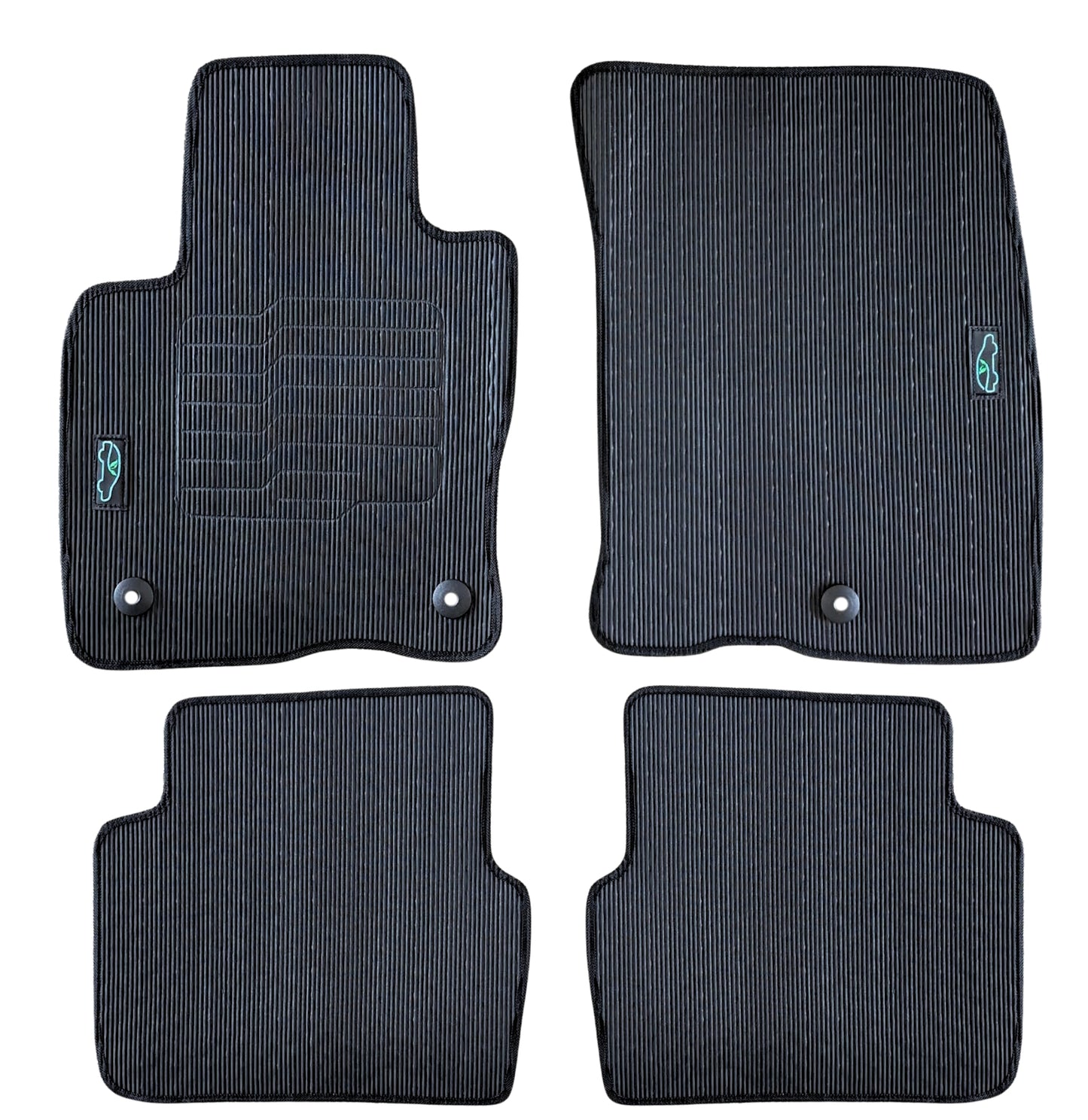 Floor Mats All Weather for 2021 to 2026 Ford Bronco Sport / 2022 to 2026 Ford Maverick