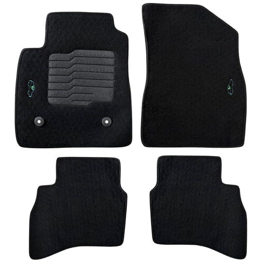 Carpet Floor Mats for 2021 to 2026 Chevrolet Trailblazer AWD, Front and Rear