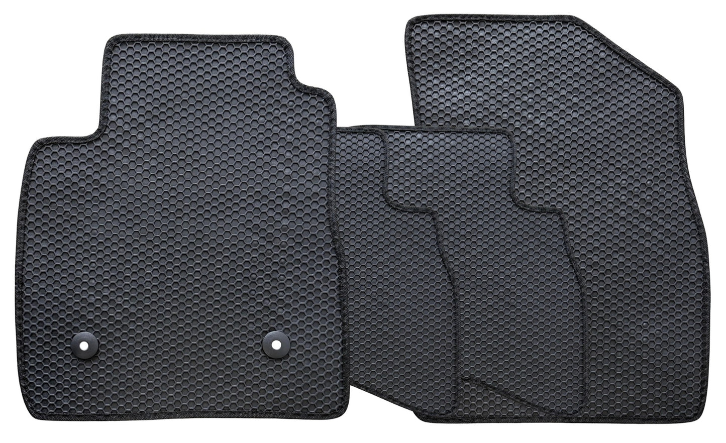 All Weather Honeycomb Floor Mats for 2021 to 2026 Chevrolet Trailblazer AWD, Front and Rear