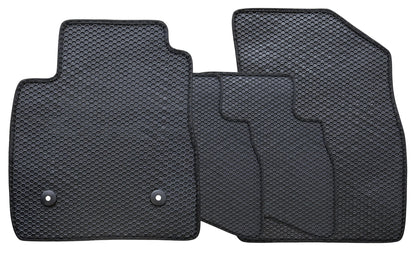 All Weather Honeycomb Floor Mats for 2021 to 2026 Chevrolet Trailblazer AWD, Front and Rear