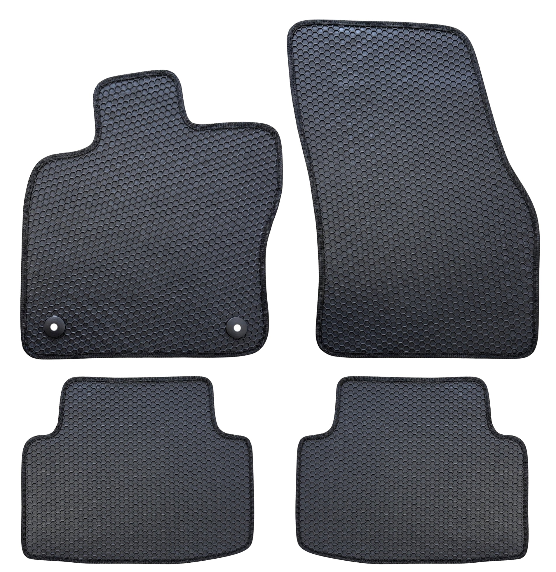 All Weather Honeycomb Floor Mats for 2022 to 2026 Volkswagen Taos