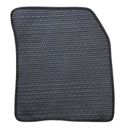 All Weather Honeycomb Floor Mats for 2024 to 2026 Lincoln Nautilus, Front and Rear, Black