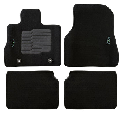 Carpet Floor Mats for 2010 to 2017 Chevrolet Equinox / GMC Terrain, Front and Rear