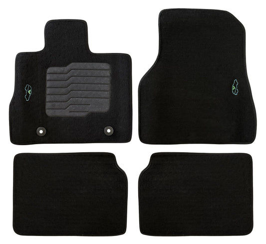 Carpet Floor Mats for 2010 to 2017 Chevrolet Equinox / GMC Terrain, Front and Rear
