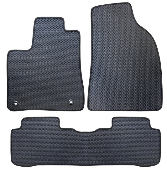All Weather Honeycomb Floor Mats for 2014 to 2019 Toyota Highlander