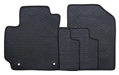 All Weather Honeycomb Floor Mats for 2020 to 2025 Kia Soul, Front and Rear