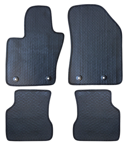 All Weather Honeycomb Floor Mats for 2017 to 2026 Jeep Compass