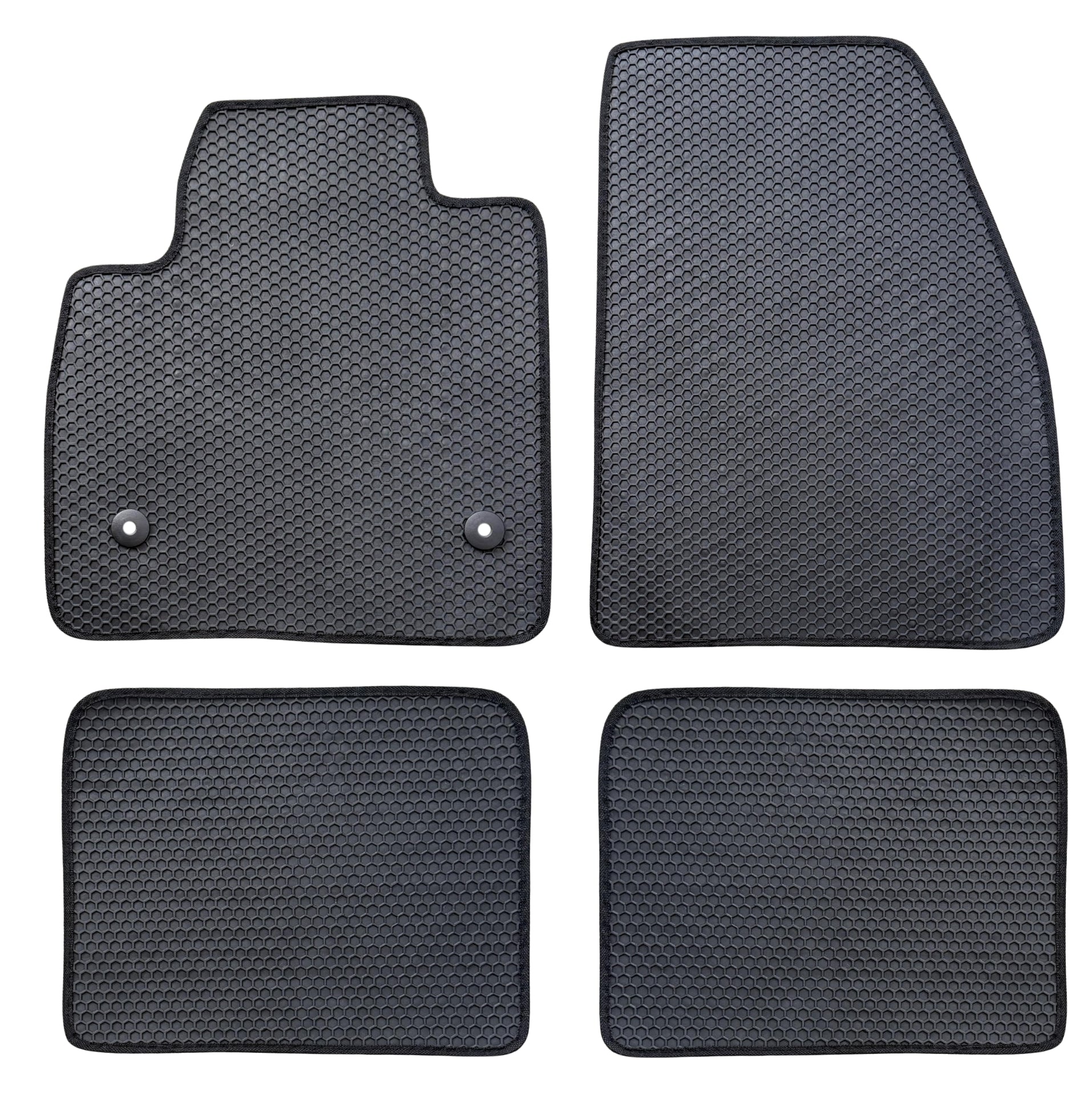 All Weather Honeycomb Floor Mats for 2019 to 2026 Chevrolet Blazer, Front and Rear