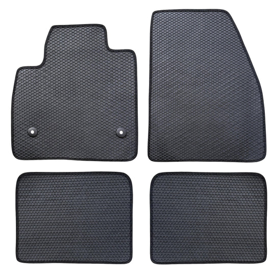 All Weather Honeycomb Floor Mats for 2019 to 2026 Chevrolet Blazer, Front and Rear