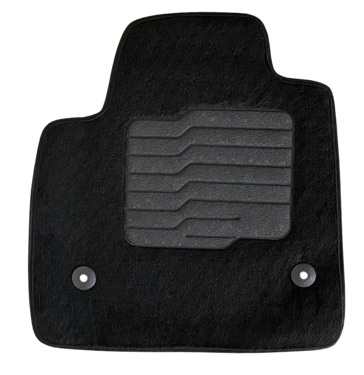 Carpet Floor Mats for 2017 to 2023 GMC Acadia, Front and Rear, Black