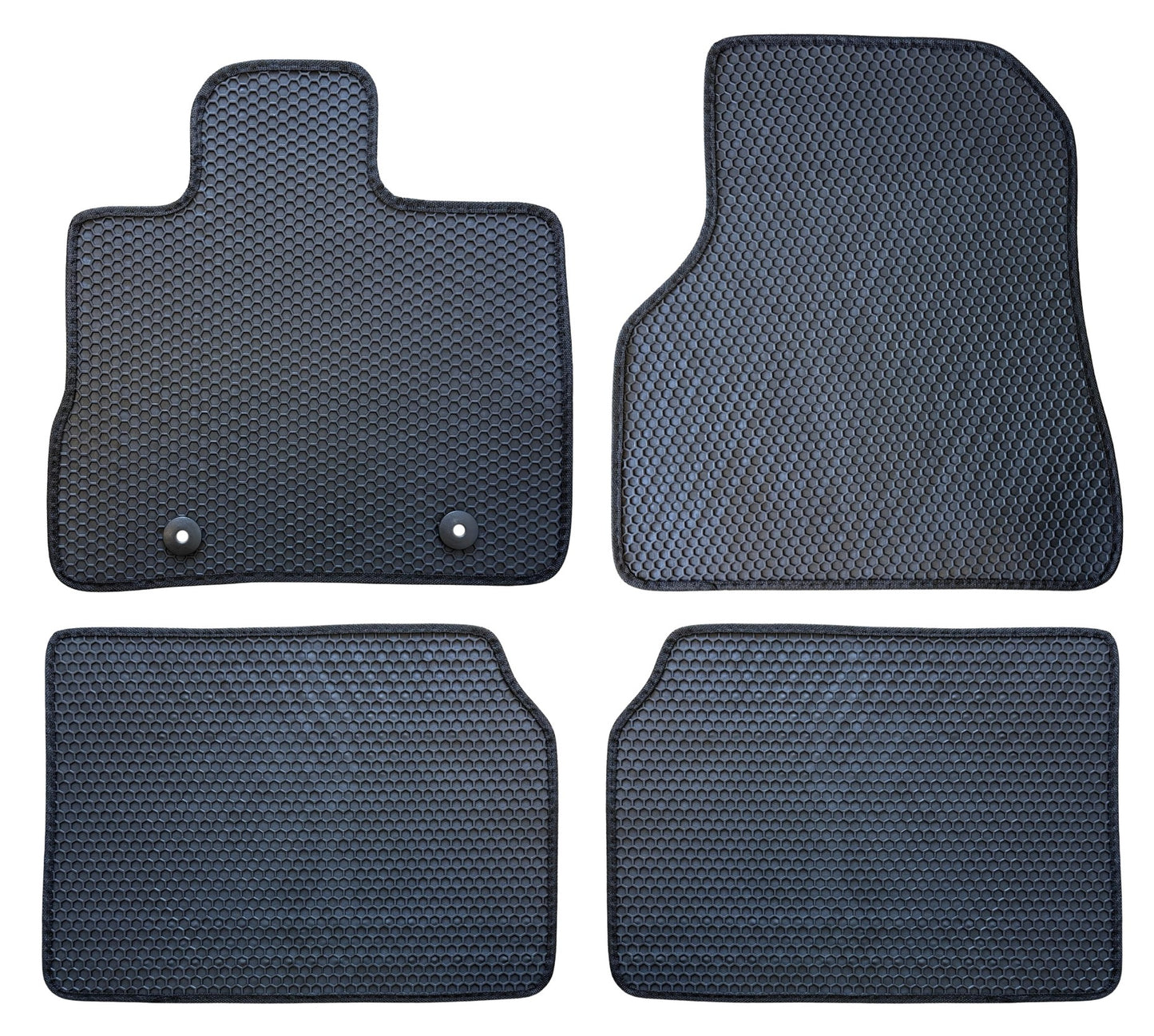 All Weather Honeycomb Floor Mats for 2010 to 2017 Chevrolet Equinox / GMC Terrain