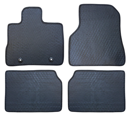 All Weather Honeycomb Floor Mats for 2010 to 2017 Chevrolet Equinox / GMC Terrain