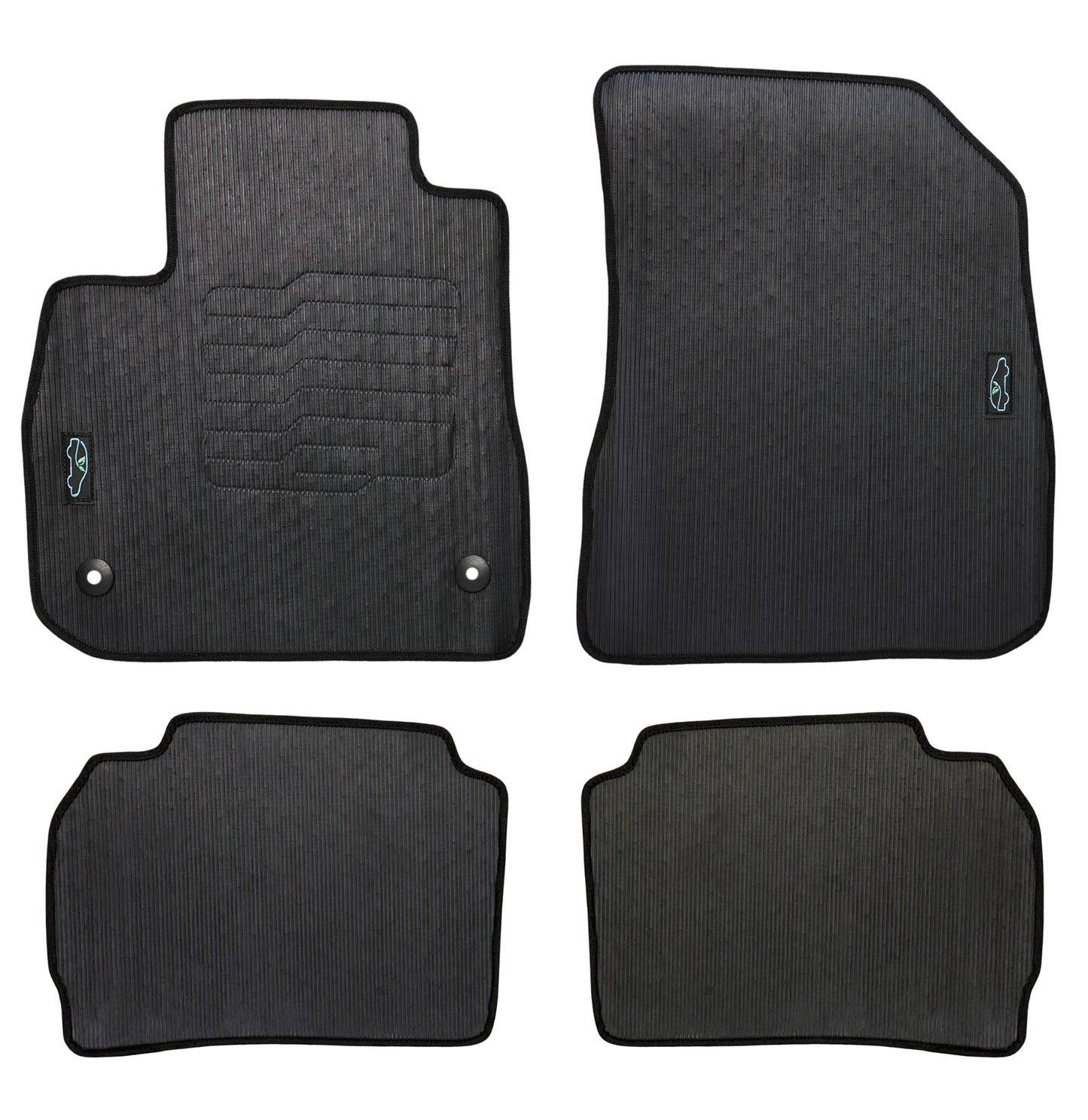 All-Weather Floor Mats For 2016 to 2025 Chevrolet Malibu