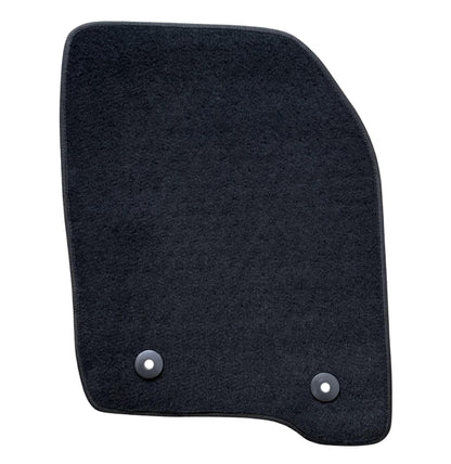 Carpet Floor Mats for 2019 to 2023 Lincoln Nautilus, Front and Rear, Black