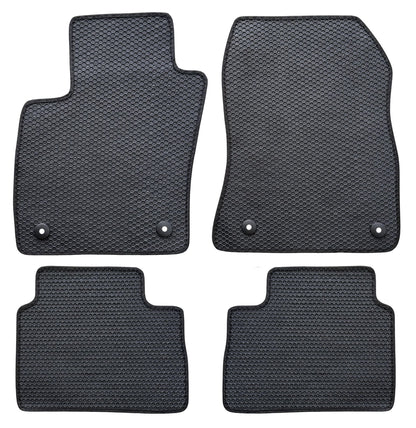 All Weather Honeycomb Floor Mats for 2025 to 2026 Nissan Kicks, Front and Rear