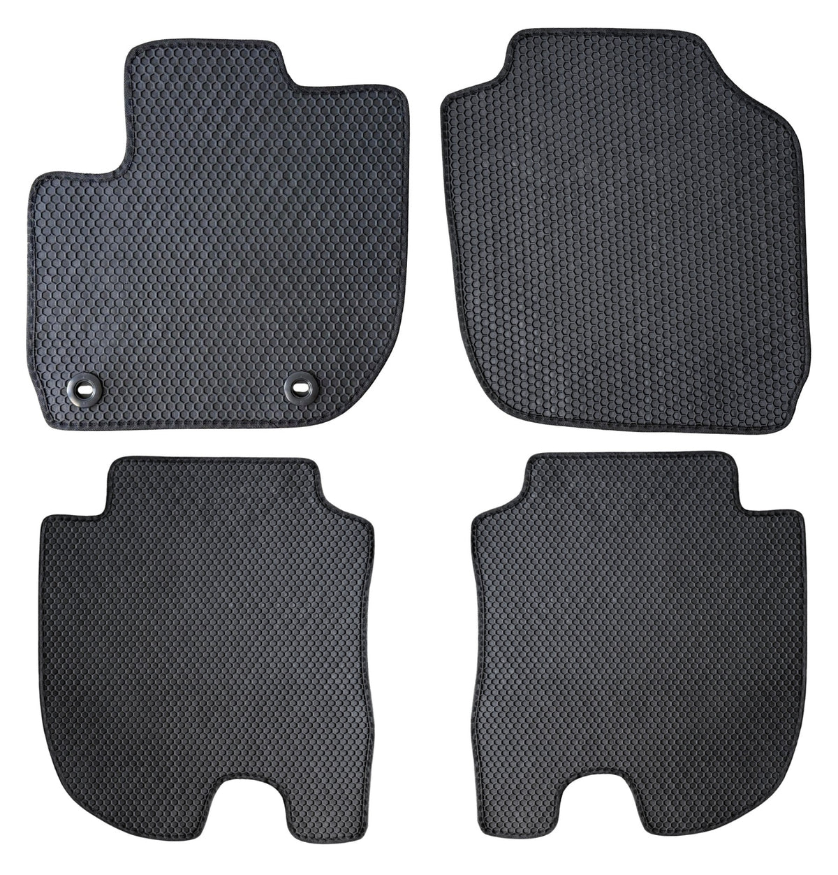 All Weather Honeycomb Floor Mats for 2016 to 2022 Honda HR-V / 2015 to 2020 Honda Fit