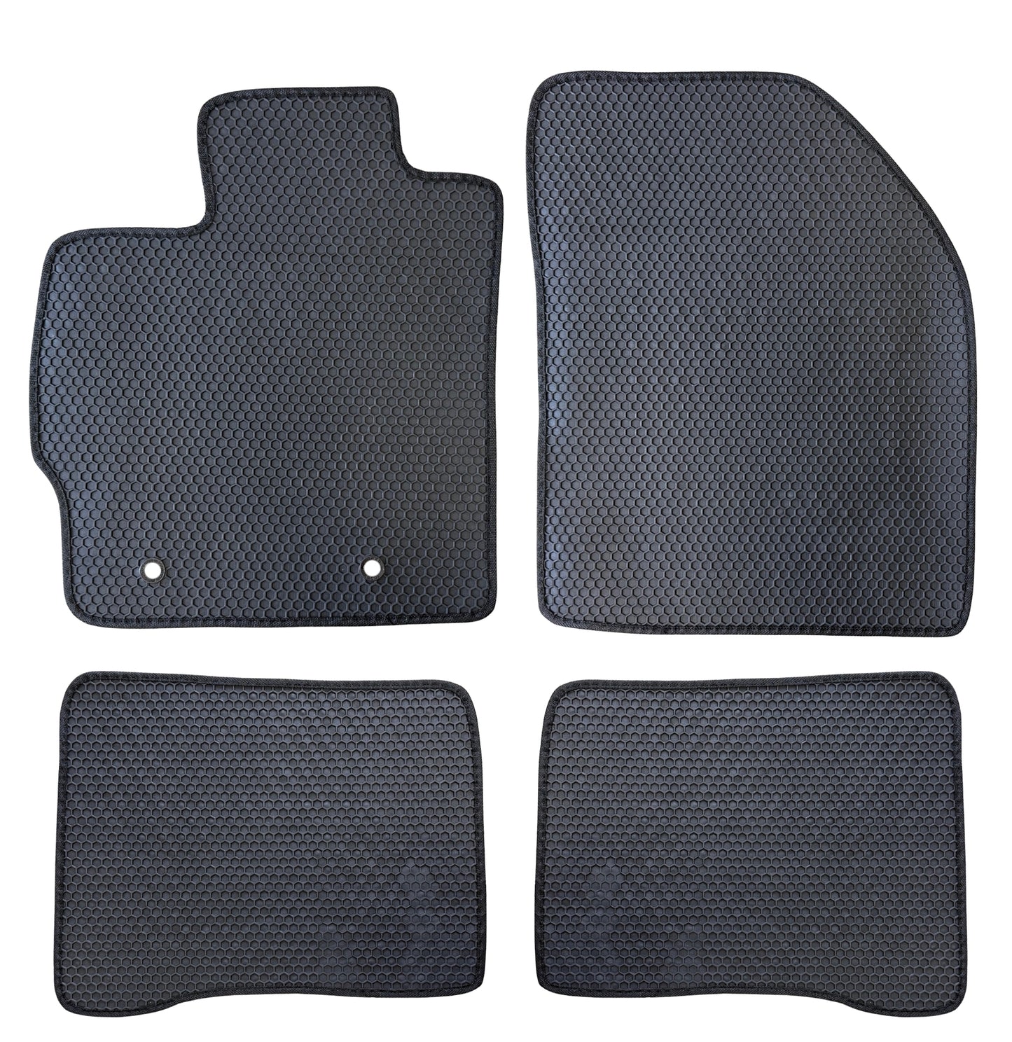 All Weather Honeycomb Floor Mats For 2010 and 2011 Toyota Prius