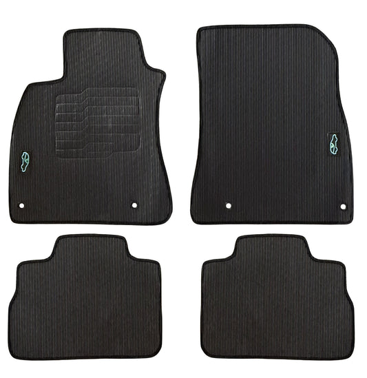 All Weather Floor Mats For 2020 to 2025 Nissan Sentra, Front and Rear