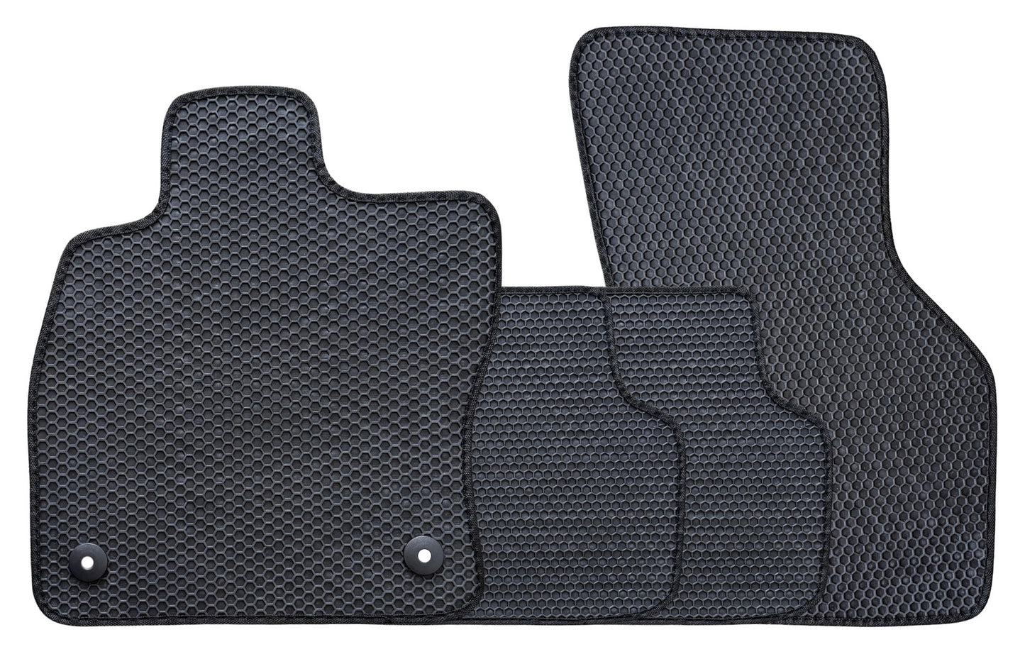 All Weather Honeycomb Floor Mats for 2019 to 2026 Volkswagen Jetta, Front and Rear