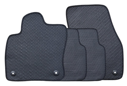 All Weather Honeycomb Floor Mats for 2018 to 2024 Volkswagen Tiguan, front and rear