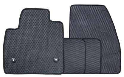 All Weather Honeycomb Floor Mats for 2017 to 2023 GMC Acadia, Front and Rear