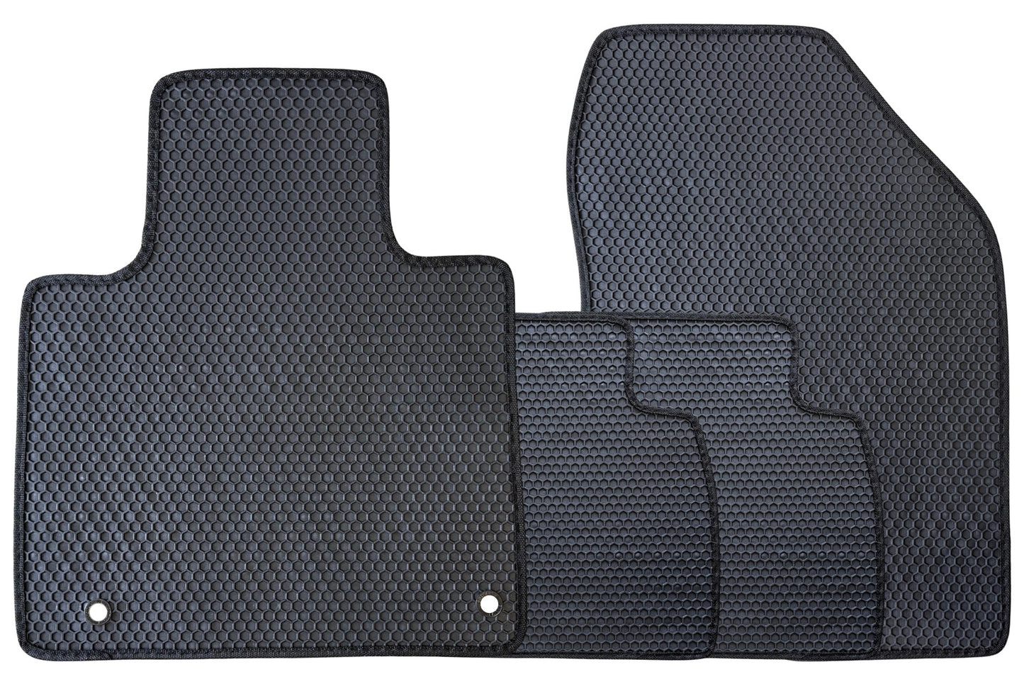 All Weather Honeycomb Floor Mats for 2019 2020 Hyundai Santa Fe