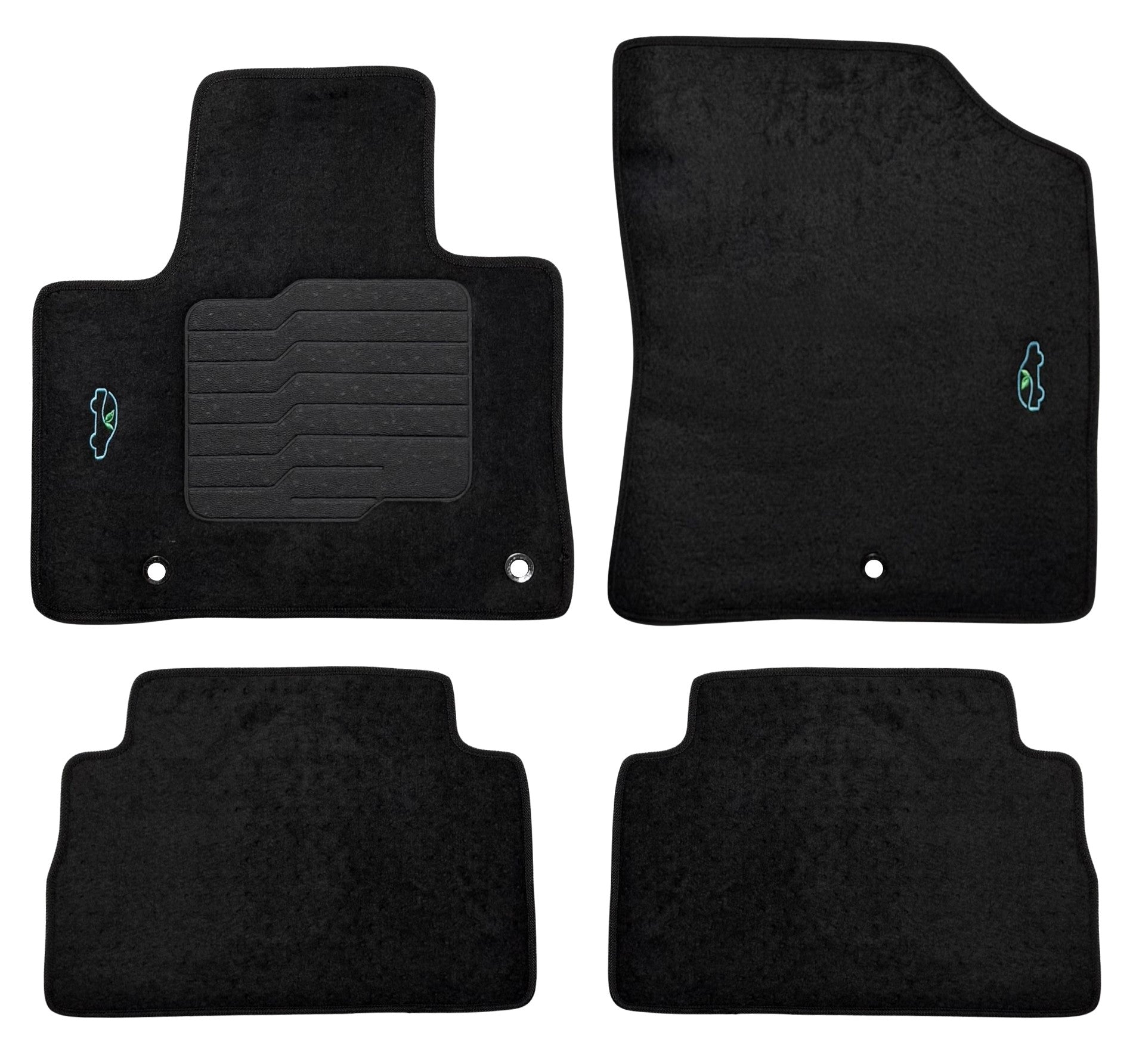 Carpet Floor Mats for 2021 to 2023 Hyundai Santa Fe PHEV (Not for Gas Models)
