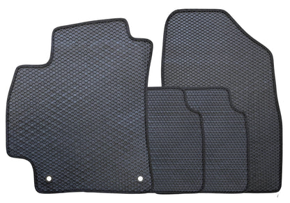 All Weather Honeycomb Floor Mats for 2025 to 2026 Kia K4, Front and Rear