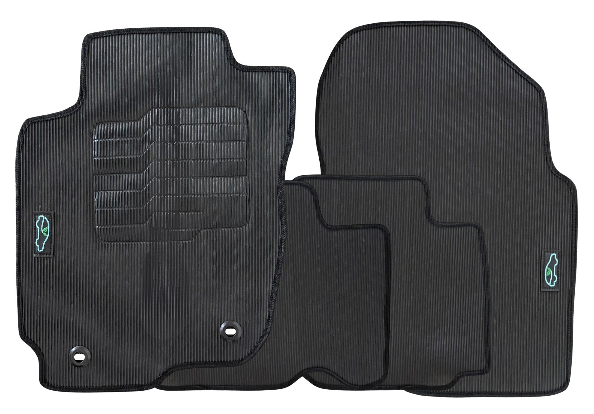 All Weather Floor Mats for 2013 to 2018 Toyota Rav4, Front and Rear