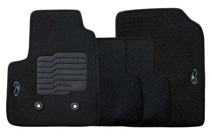 Carpet Floor Mats For 2015 to 2022 Chevrolet Colorado and GMC Canyon, Front and Rear