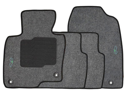 Carpet Floor Mats for 2017 to 2025 Mazda CX-5 - Gray