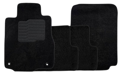 ecoMats Carpet Floor Mats for 2012 to 2016 Honda CR-V, Front and Rear, Black