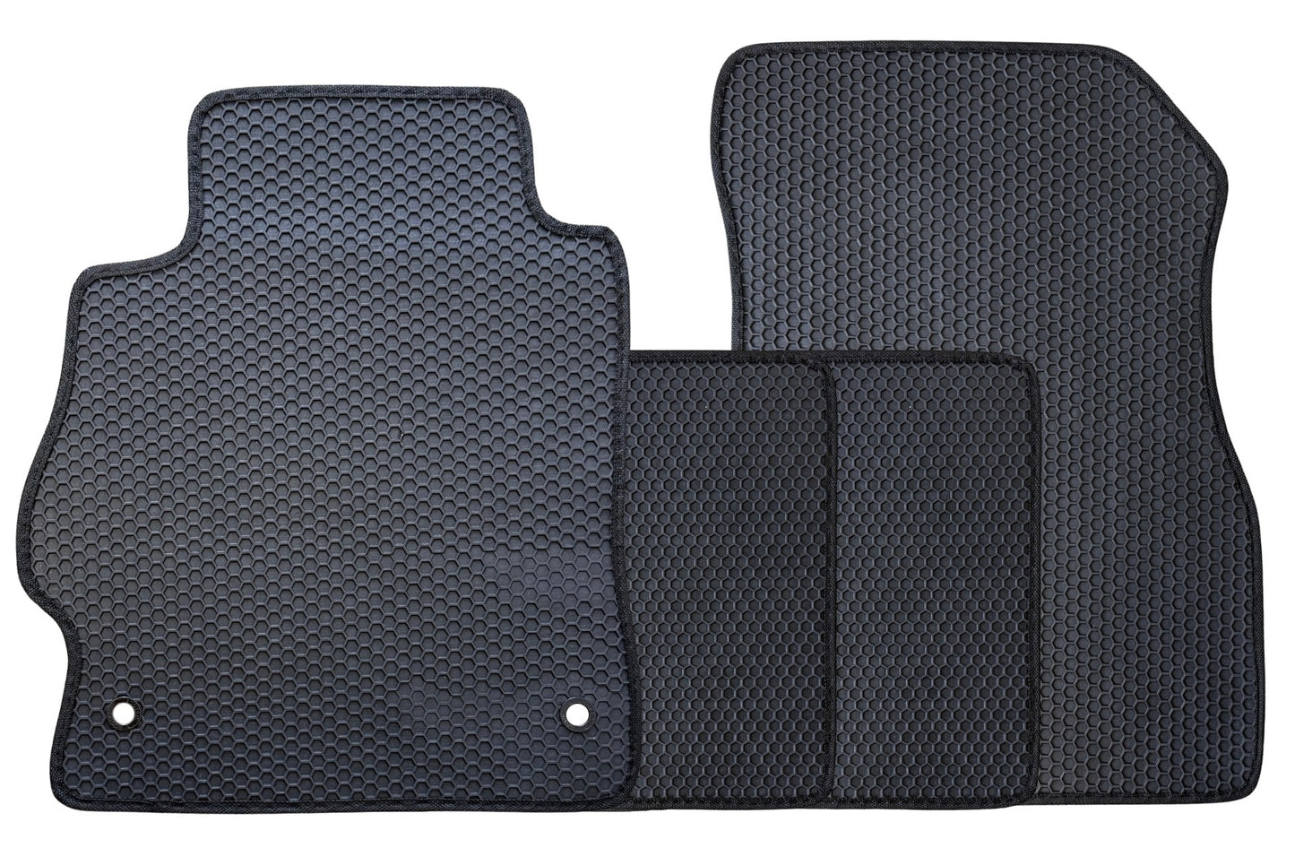 All Weather Honeycomb Floor Mats for 2020 to 2025 Nissan Versa (Not for Versa Note)